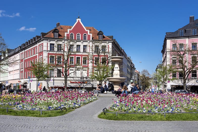 Munich in April