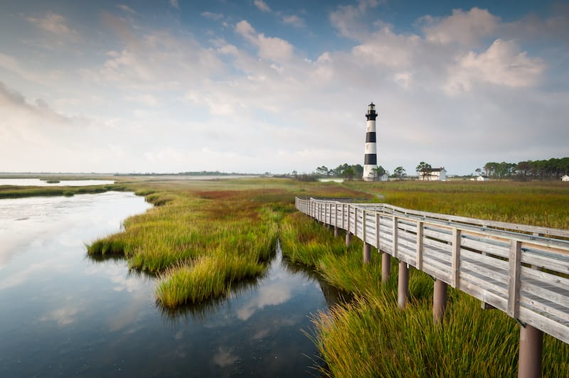 Outer Banks in spring