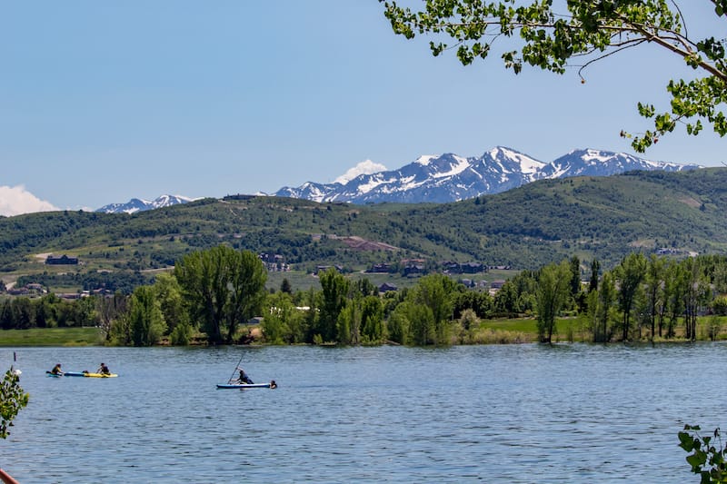 Pineview Reservoir near Eden