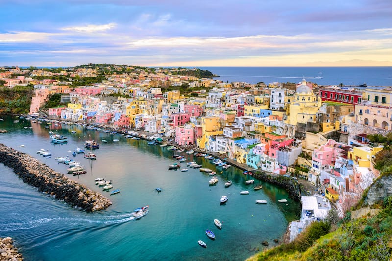 Procida Campania April