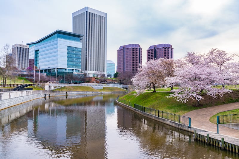 Richmond in March