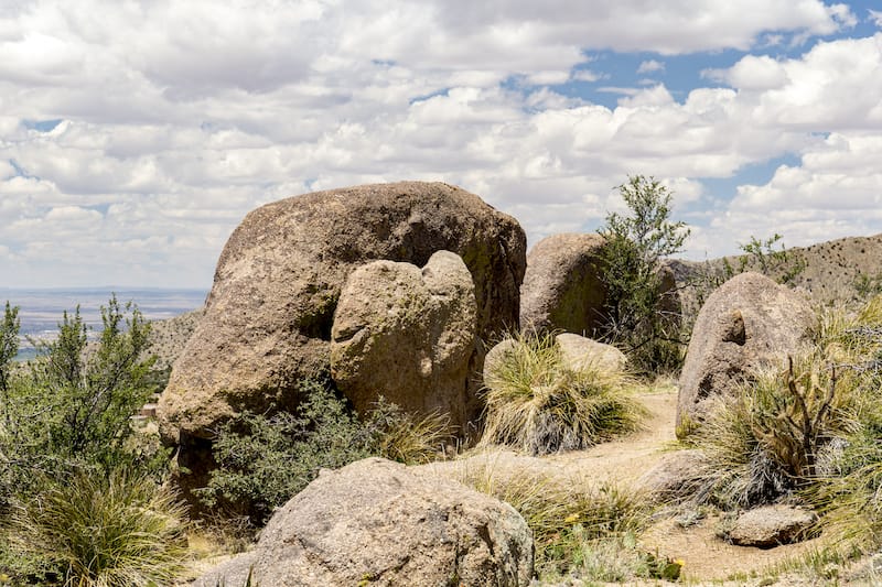 Sandia Mountains - best hiking trails in Albuquerque