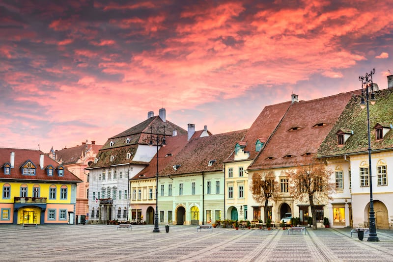 Sibiu in March