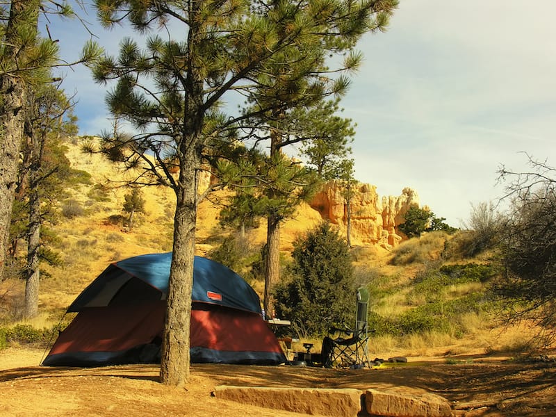 Sunset Campground in Bryce Canyon NP