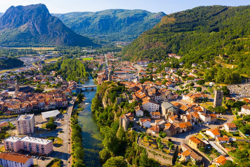 Tarascon-sur-Ariege Pyrenees France