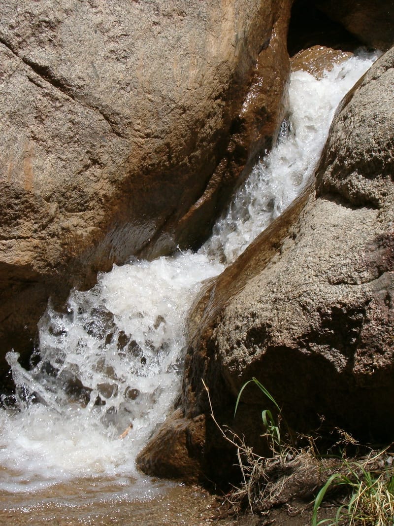 Travertine Falls Trail in Albuquerque