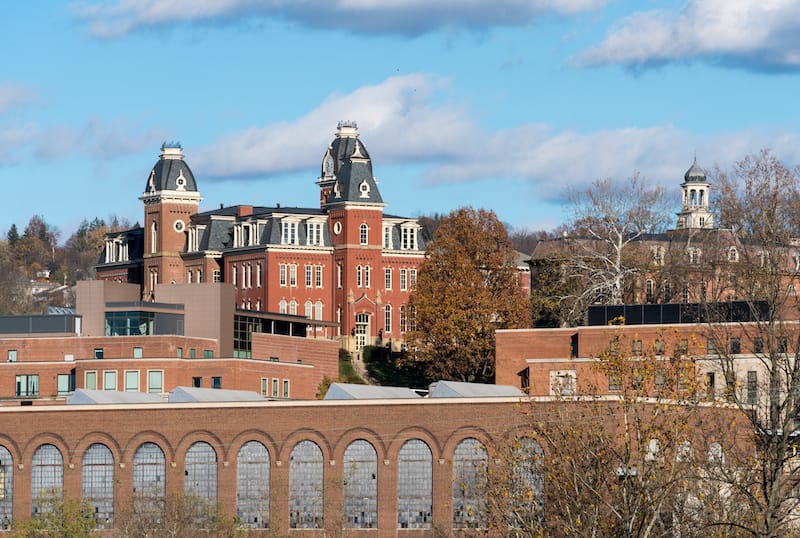 West Virginia University in Morgantown WV