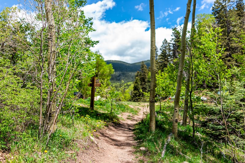 Windsor Trailhead in Santa Fe