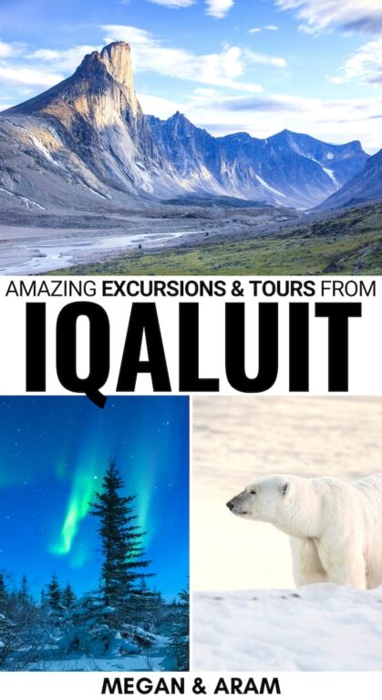 Are you looking for the best excursions from Iqaluit? This guide shows the best things to do in Iqaluit - from northern lights tours to dog-sledding and more! | Iqaluit things to do | What to do in Iqaluit | Northern lights Iqaluit | Dog sledding Iqaluit | Iqaluit tours | Iqaluit itinerary | Places to visit in Nunavut | Iqaluit excursions | Baffin Island travel | Visit Iqaluit | Visit Baffin Island | Visit Nunavut | Canada Arctic | Things to do in Nunavut | Nunavut tours | Nunavut nortern lights