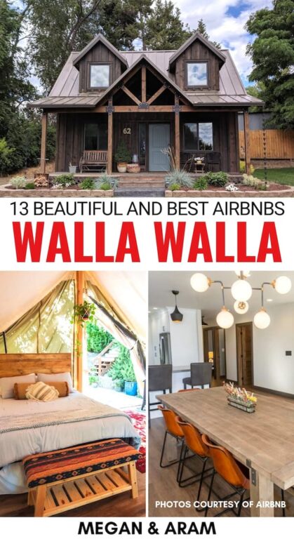 Are you planning a trip to Washington wine country? These are the best Airbnbs in Walla Walla - one of the best destinations for wine lovers in WA! | Walla Walla Airbnbs | Walla Walla cottages | Walla Walla cabins | Walla Walla accommodation | Cottages in Walla Walla | Where to stay in Walla Walla | Walla Walla itinerary | Things to do in Walla Walla | Villas in Walla Walla | Wine trip to Walla Walla | Rentals in Walla Walla