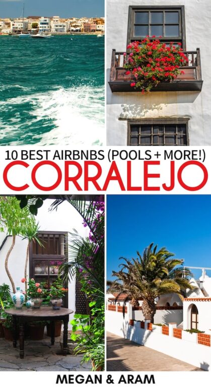 Are you looking for the best Airbnbs in Corralejo for your Fuerteventura trip? We hand-picked these amazing Corralejo Airbnbs to help you plan that getaway! | Corralejo itinerary | Corralejo rentals | Where to stay in Corralejo | Corralejo accommodation | Things to do in Corralejo | Accommodation in Corralejo | Rentals in Corralejo | Airbnbs in Corralejo with oceanview | Visit Fuerteventura | Fuerteventura Airbnbs | Airbnbs in Fuerteventura