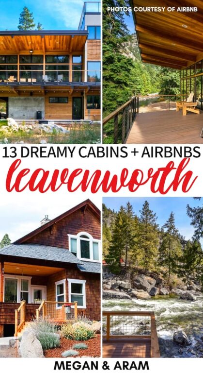 Are you planning a trip to the Enchantments and are looking for the best Airbnbs in Leavenworth, WA? This guide gives some great Leavenworth cabins to consider. | Lodging Leavenworth | Cabins Leavenworth | Airbnb Leavenworth WA | Airbnbs in Washington | Airbnb Enchantments | Airbnb PNW | Best cabins in Leavenworth | Best cabins in the Enchantments | Leavenworth lodging | Leavenworth rentals | Leavenworth cottages | Leavenworth chalets