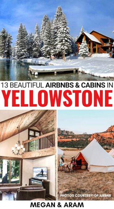 Are you looking for the best Airbnbs in Yellowstone National Park for your upcoming trip? This guide discloses our top Yellowstone Airbnbs, for any budget! | Yellowstone Airbnb | Yellowstone cabins | Cabins in Yellowstone | Airbnb Yellowstone National Park | Yellowstone lodging | Yellowstone National Park Airbnbs | Yellowstone lodging | Where to stay in Yellowstone National Park | Gardiner Airbnbs | Island Park Airbnbs | West Yellowstone Airbnbs | Airbnb West Yellowstone 