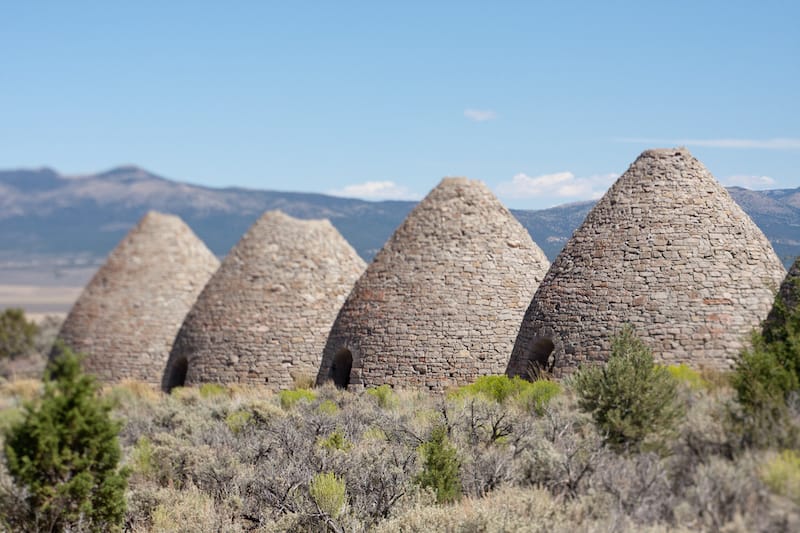 Charcoal Kilns near Ely Nevada