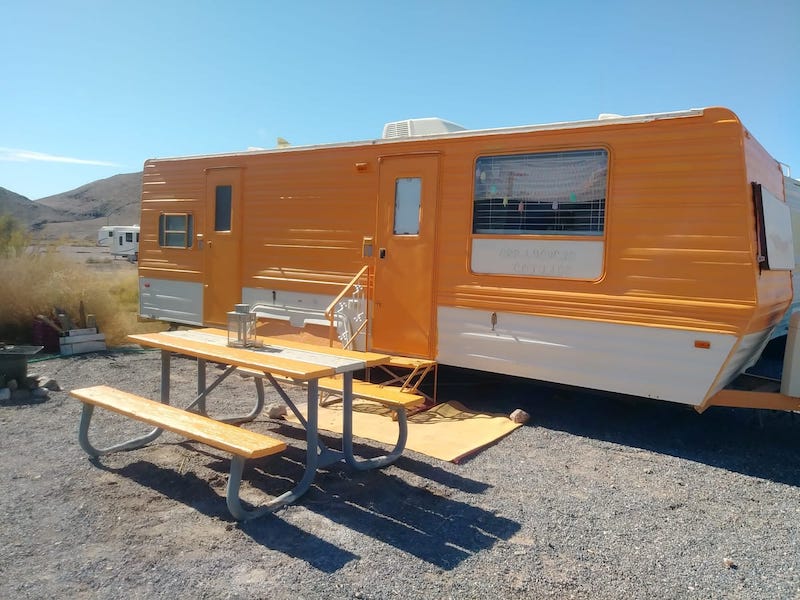 Creamsicle // Death Valley Airbnbs