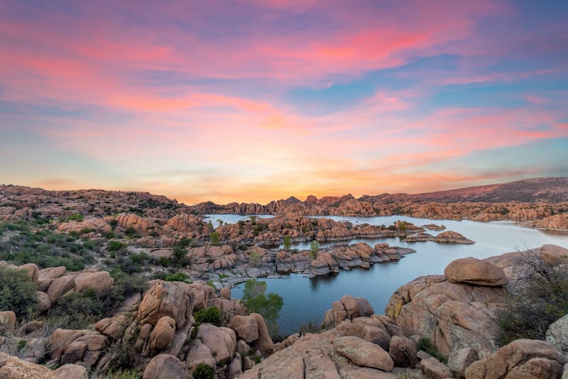 Granite Dells in Prescott Arizona