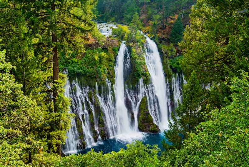 McArthur-Burney Falls in Northern California