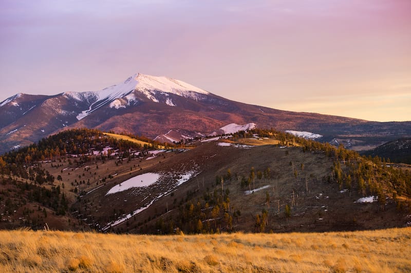 Mount Humphrey near Flagstaff, AZ