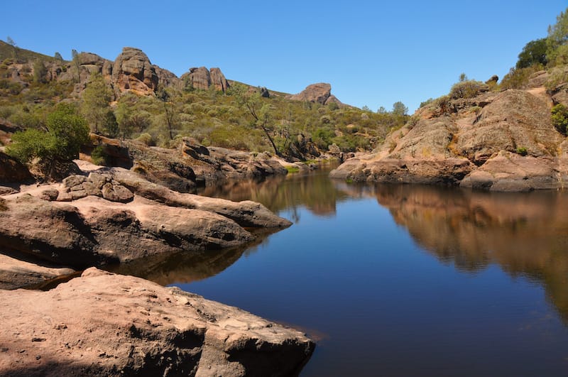 Pinnacles National Park in May