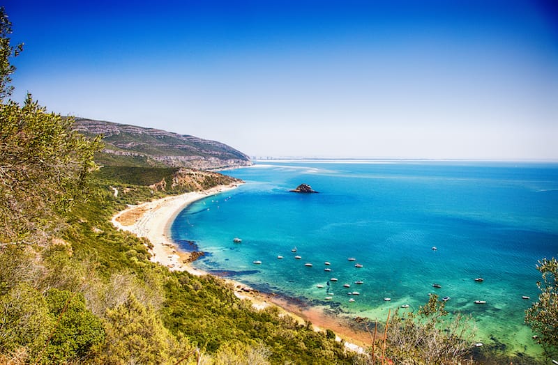 Praia Galapinhos, Setúbal district, Lisbon area, Portugal