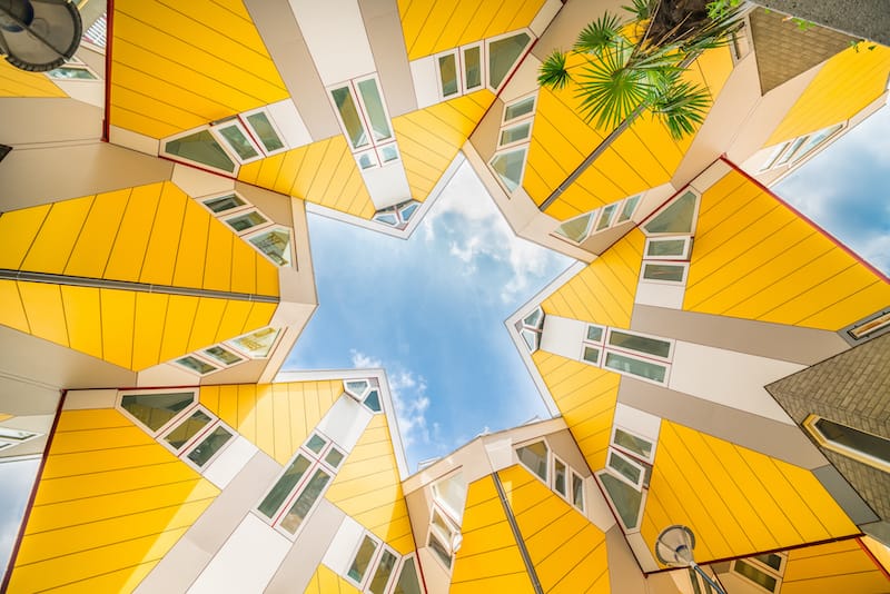 Rotterdam cube houses