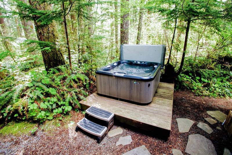 Rustic Cabin in the Woods (Hot Tub + BBQ) 2