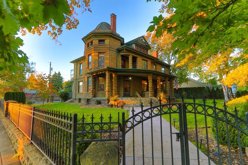 Spectacular Historic Stone Mansion in Town