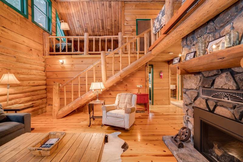 Storybook Cabin In The Woods
