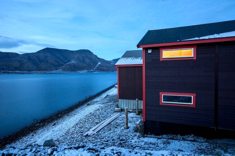 Svalbard Airbnb Rental on Water