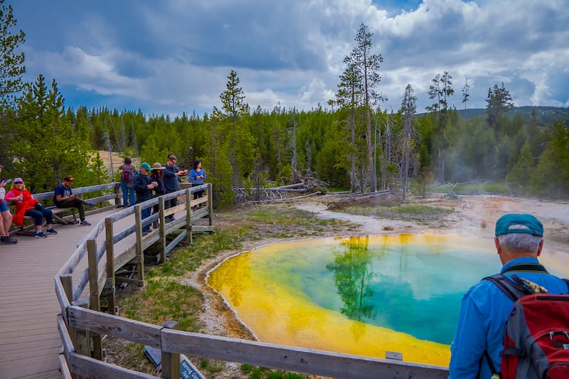 Yellowstone National Park in May