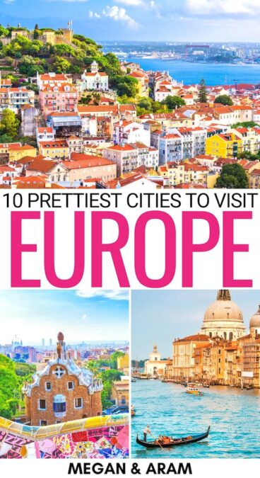 There are many places to jet off to this year and we discuss ten epic choices in this guide to the most beautiful cities in Europe. Click to learn more! | Beautiful places to visit in Europe | European cities | Things to do in Europe | Pretty cities in Europe | Where to go in Europe | Most beautiful destinations in Europe | Europe itinerary | Instagrammable European cities | Best places in Europe 