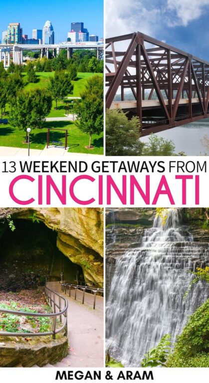 Looking to get out of the city and discover some of the best weekend trips from Cincinnati? This guide has you covered - nature, cities, water, and more! | Cincinnati weekend trips | Cincinnati weekend getaways | Weekend getaways from Cincinnati | Things to do in Cincinnati | Places to visit near Cincinnati | Parks near Cincinnati | Hiking near Cincinnati | Cincinnati things to do | What to do in Cincinnati | Day trips from Cincinnati | Cincinnati day trips | Visit Cincinnati | Travel Cincinnati