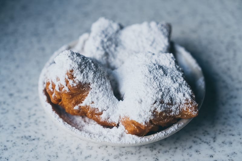 Beignets from Cafe Du Monde