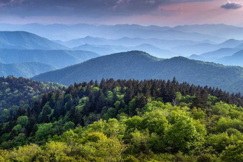 Cherokee NC - Blue Ridge Parkway itinerary