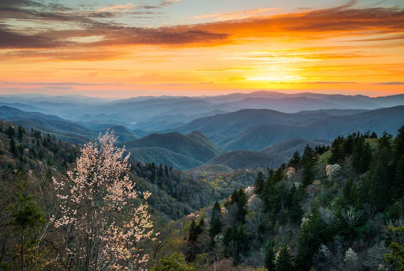 Cherokee North Carolina mountains