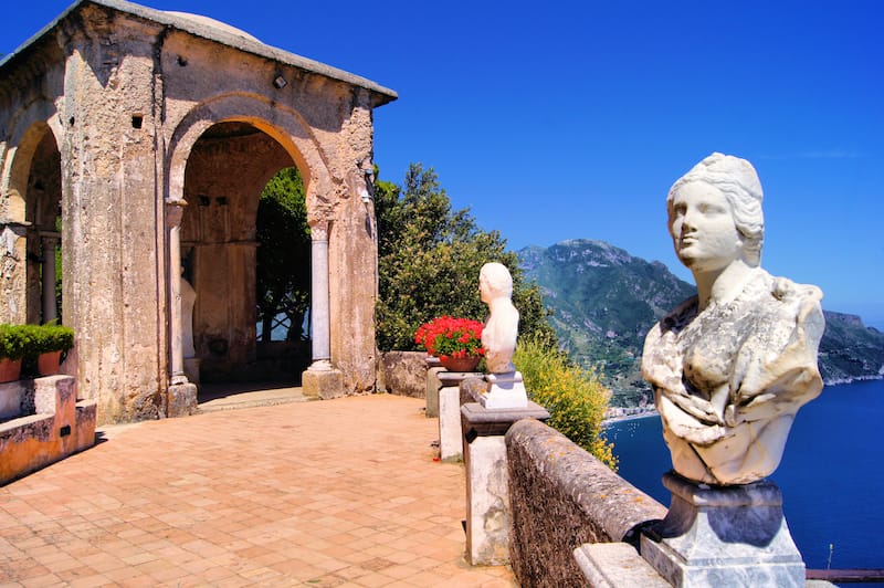 Begalybės terasa Ravello mieste
