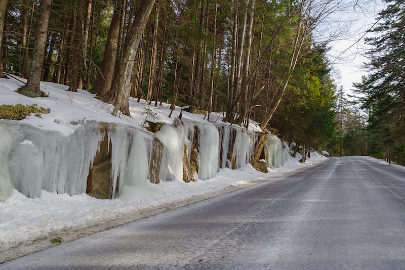 Acadia in winter