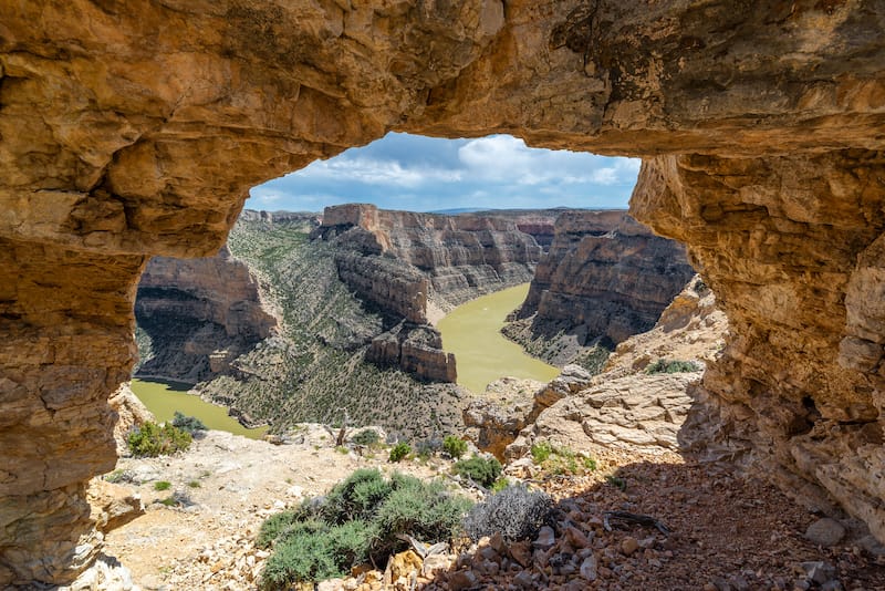 montana famous places to visit Bighorn Canyon National Recreation Area