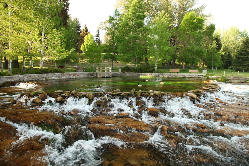 montana famous places to visit Giant Springs State Park in Great Falls