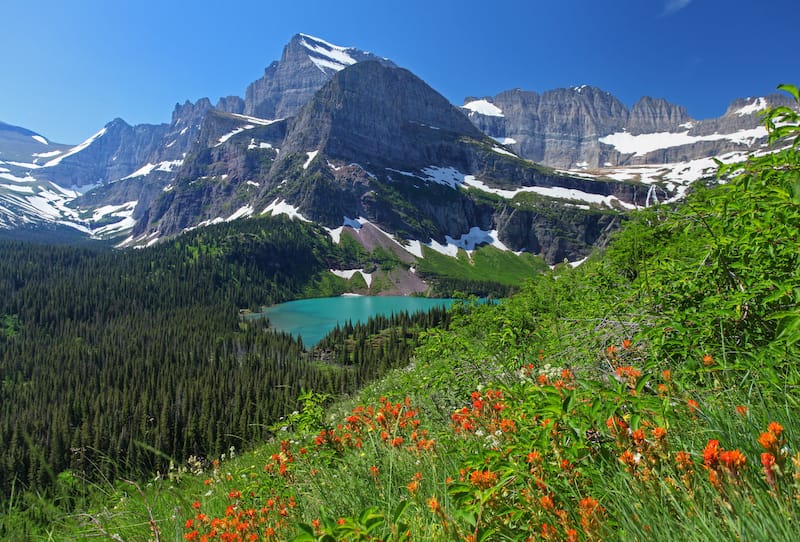 montana famous places to visit Glacier National Park