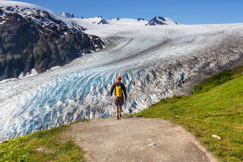 Kenai Fjords National Park in July