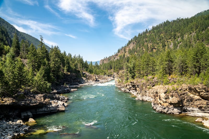 montana famous places to visit Kootenai National Forest near Libby