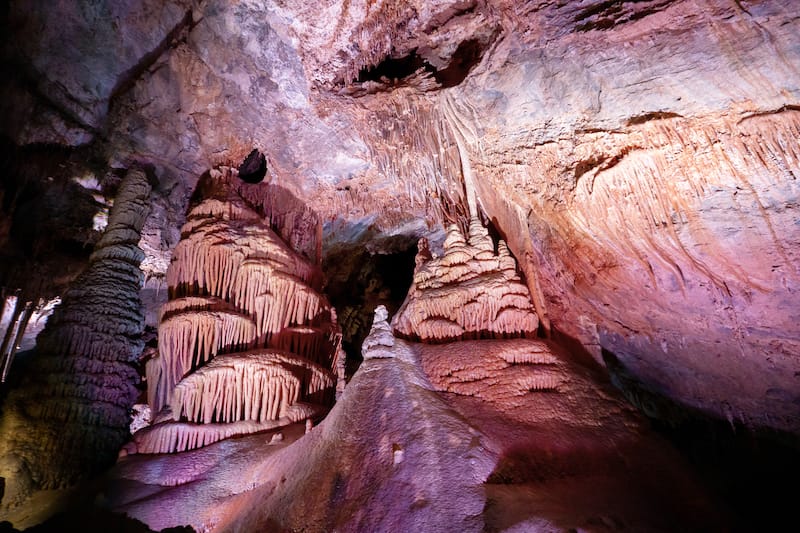 montana famous places to visit Lewis and Clark Caverns State Park