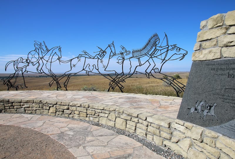 montana famous places to visit Little Bighorn Battlefield National Monument