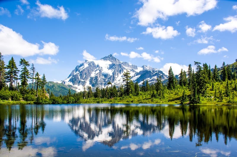 North Cascades National Park in July