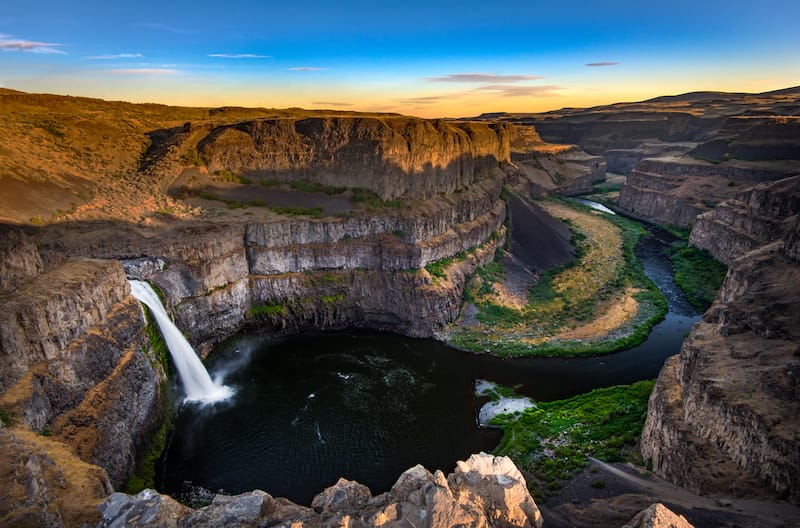 Palouse Falls in SE Washington