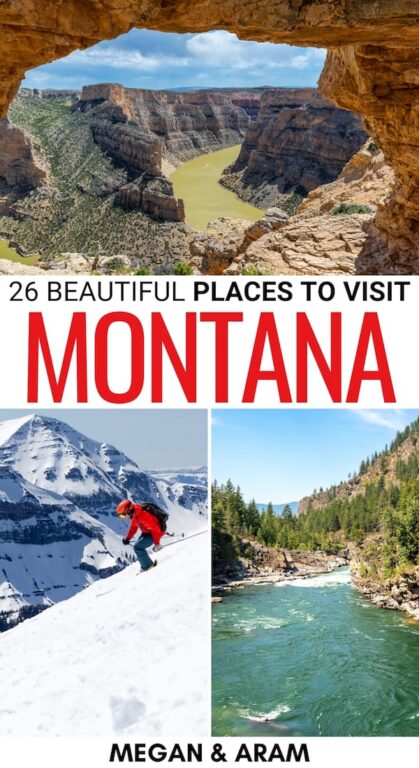 Are you looking for the best places to visit in Montana? This guide is the ultimate Montana bucket list - you'll find city destinations, nature, and much more! | Montana road trip | Montana itinerary | Things to do in Montana | Montana cities | Montana parks | Hiking in Montana | What to do in Montana | Attractions in Montana | Landmarks in Montana | Montana Destinations | Montana bucket list | Visit Montana | Montana travel | Montana photography | Montana things to do | Places to visit in MT