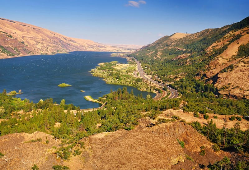 Rowena Crest Overlook near The Dalles