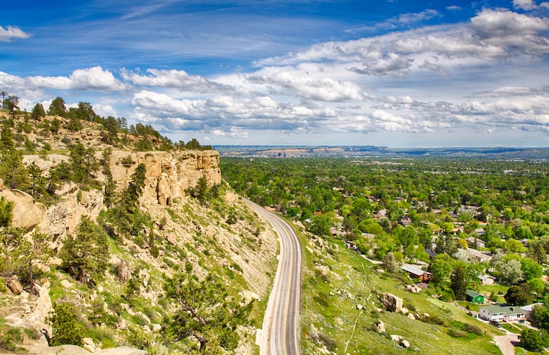 montana famous places to visit Zimmerman Trail in West End of Billings