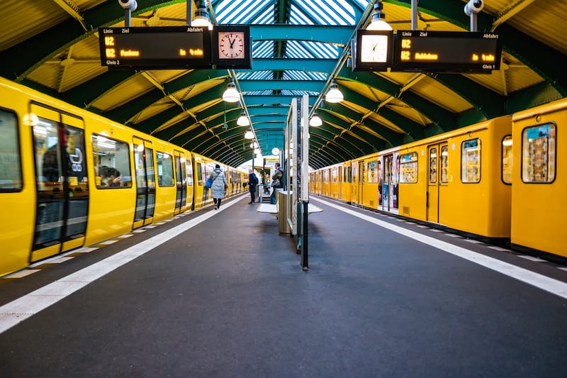 U-bahn in Berlin